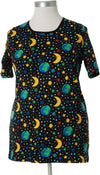 Duns Sweden Adult SS Tee - Mother Earth - Black ** LAST ONE sz Small