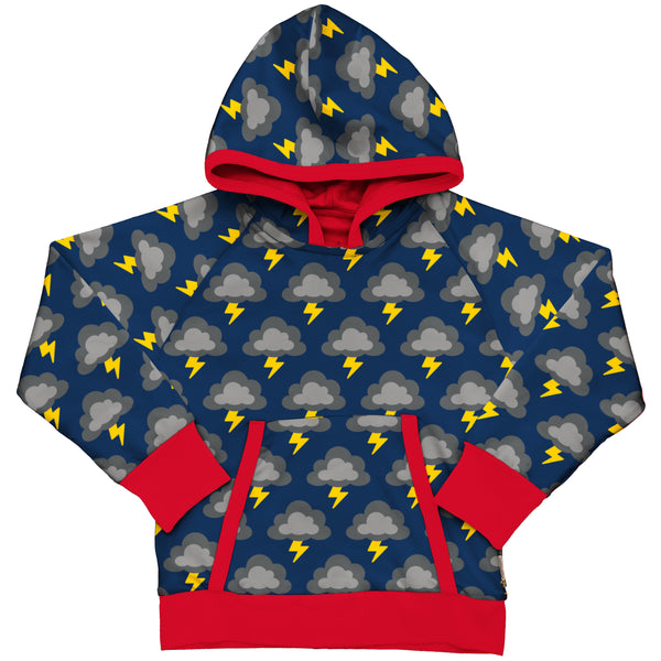 Maxomorra - Lined Hoodie - Classic Lightning