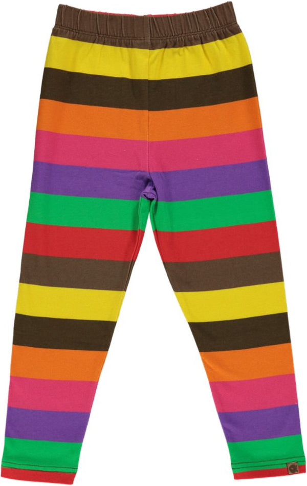 Smafolk - Leggings - Stripes - Apple Red