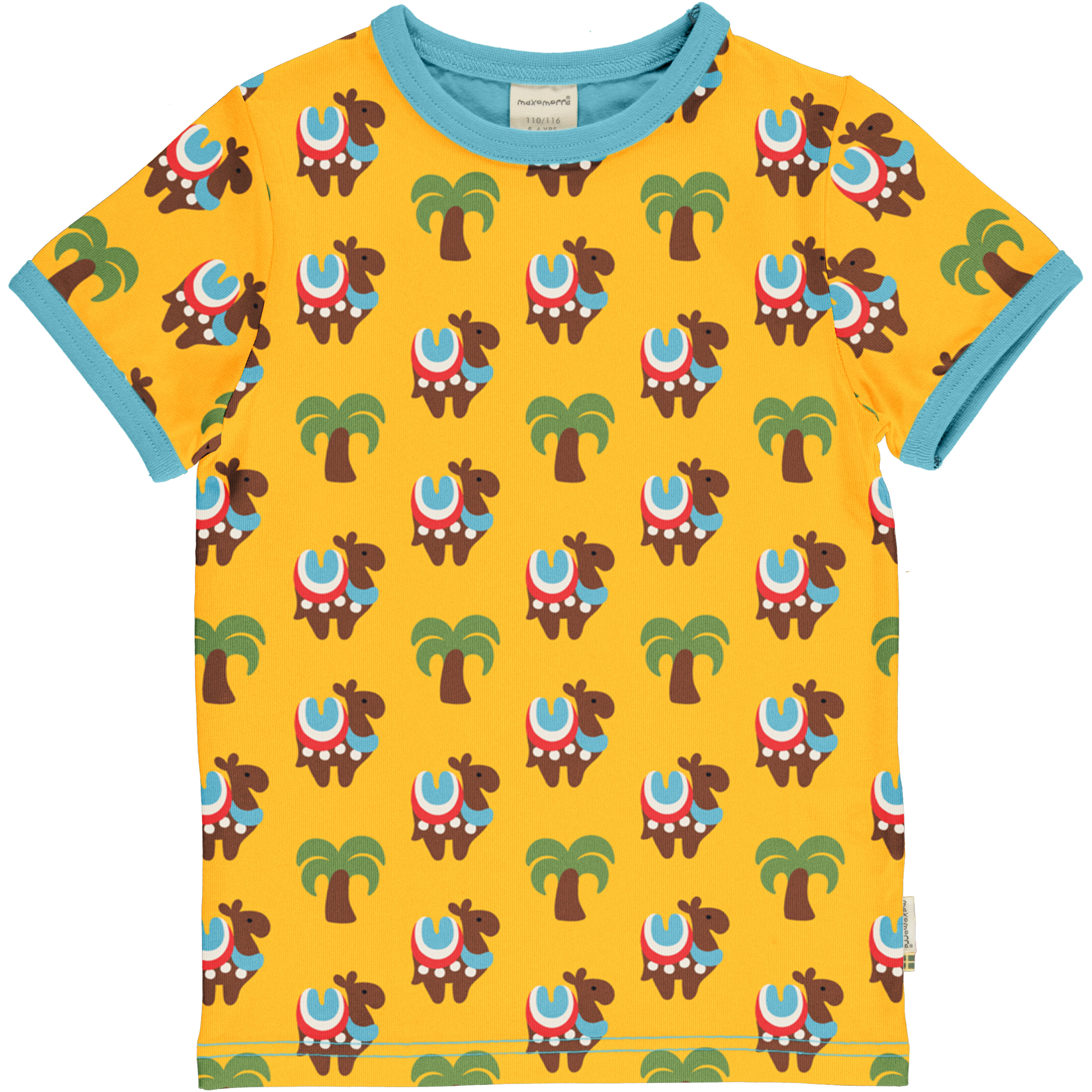 Maxomorra - SS Tee - Camel Caravan