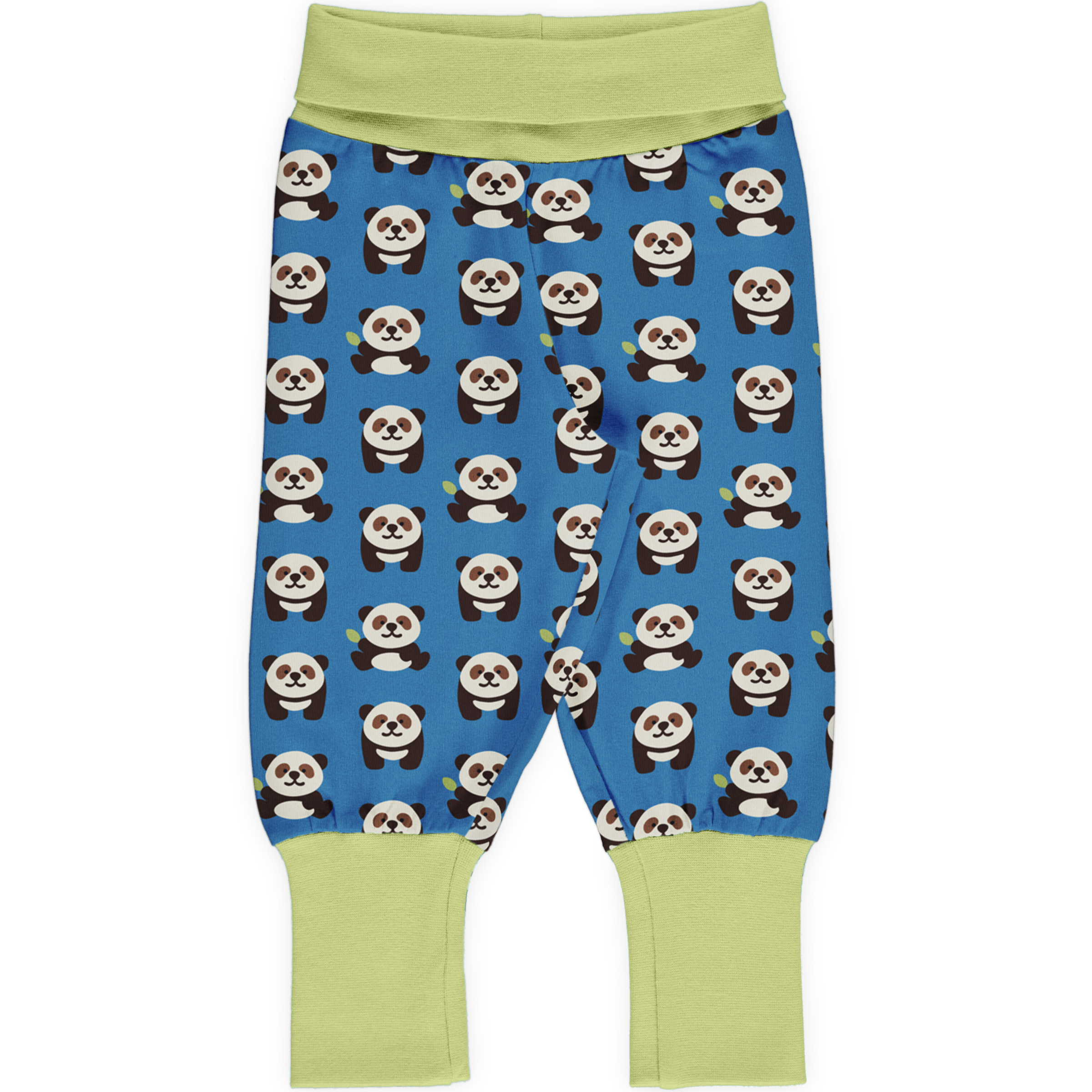 Maxomorra - Rib Pants - Playful Panda