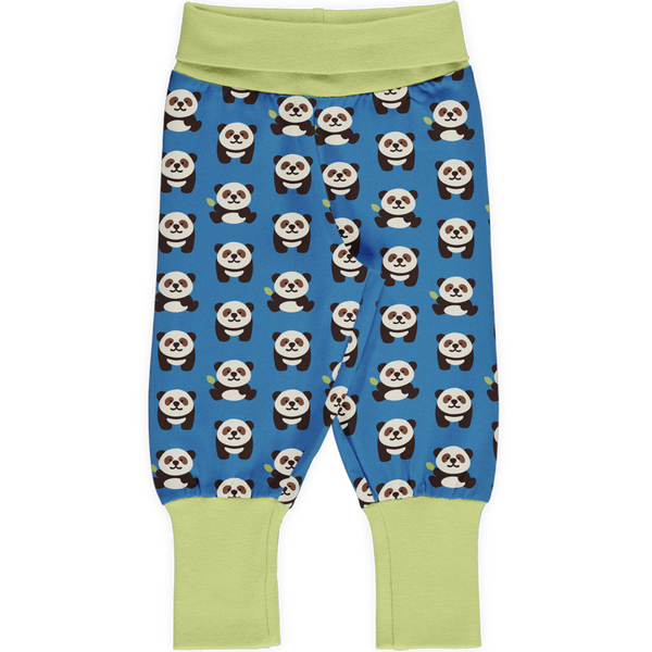 Maxomorra - Rib Pants - Playful Panda