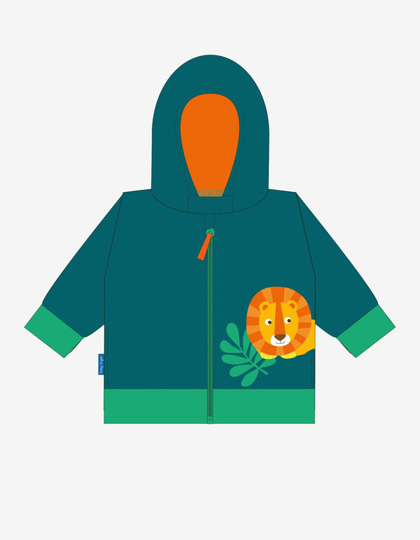 Toby Tiger - Organic Lion Applique Hoodie