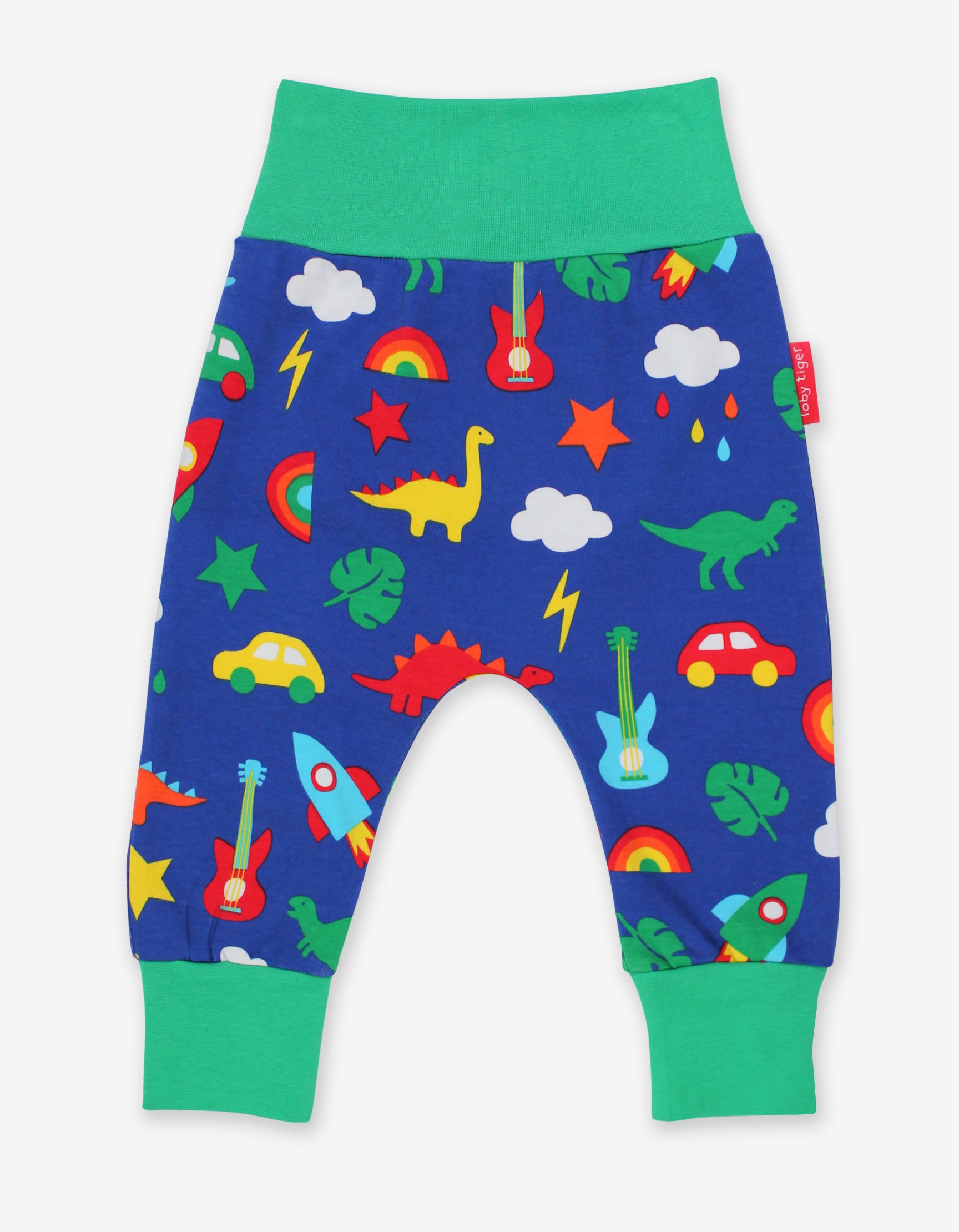 Toby Tiger - Yoga Pants - Organic Playtime Mix-Up