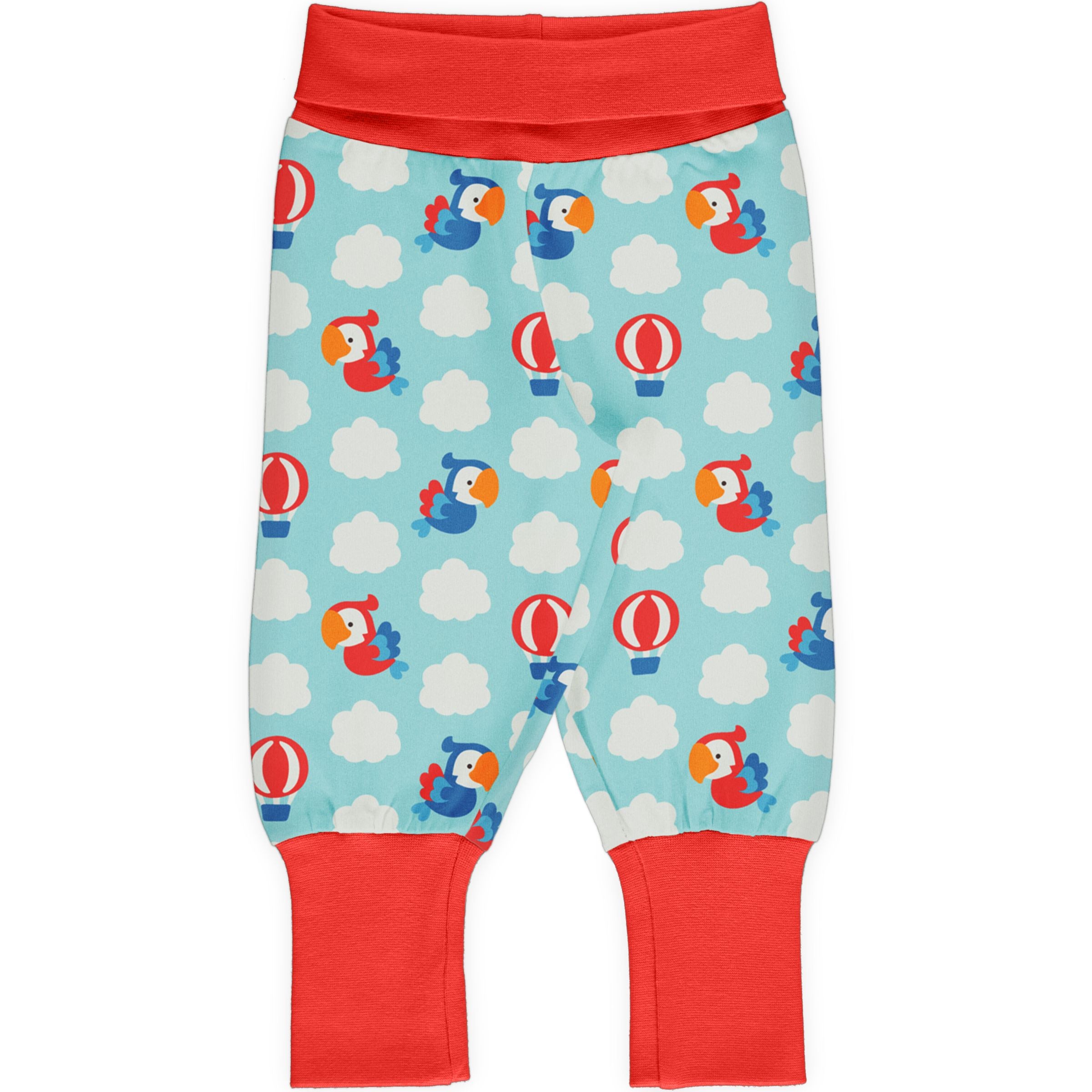 Maxomorra - Rib Pants - Parrot Safari