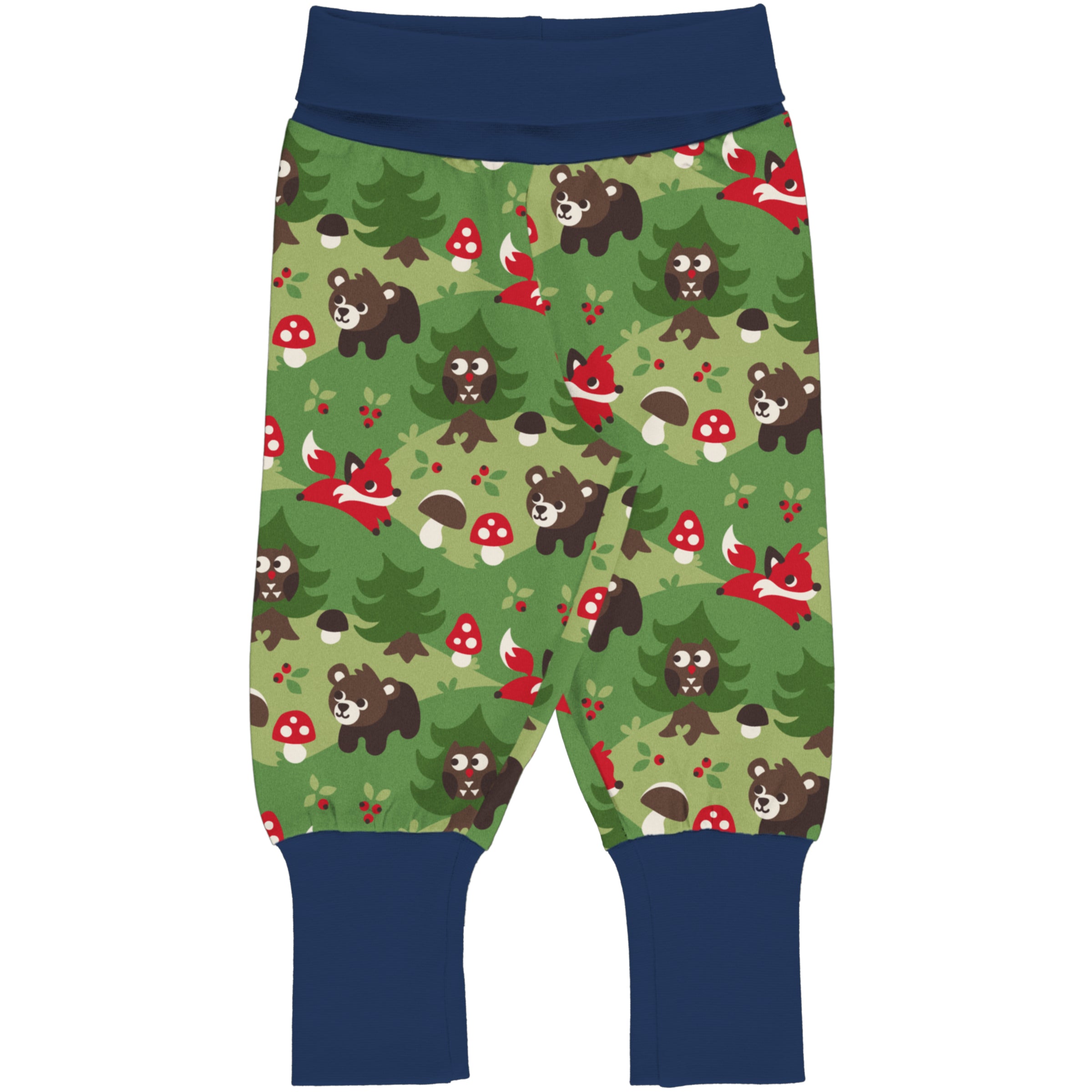 Maxomorra - Rib Pants - Forest