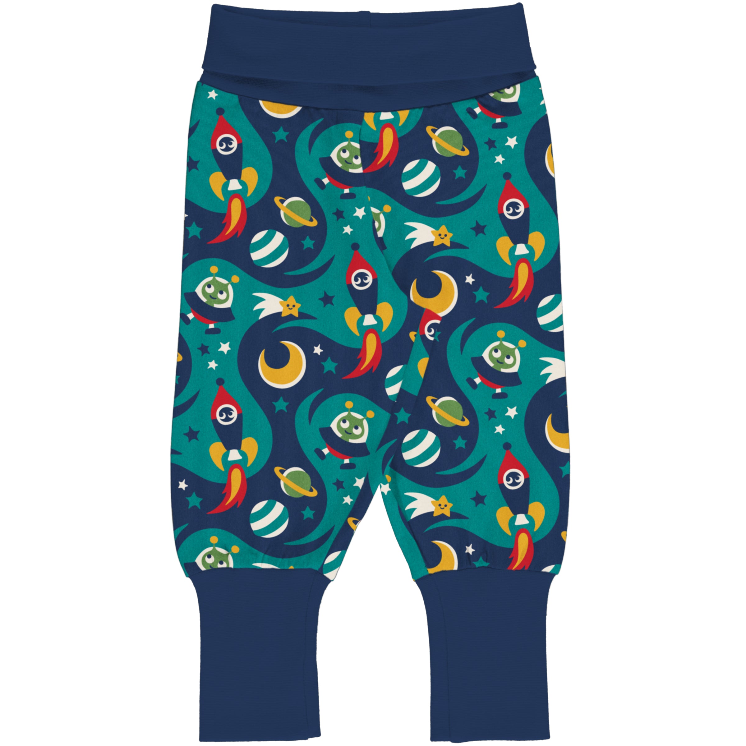 Maxomorra - Rib Pants - Space