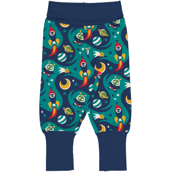 Maxomorra - Rib Pants - Space