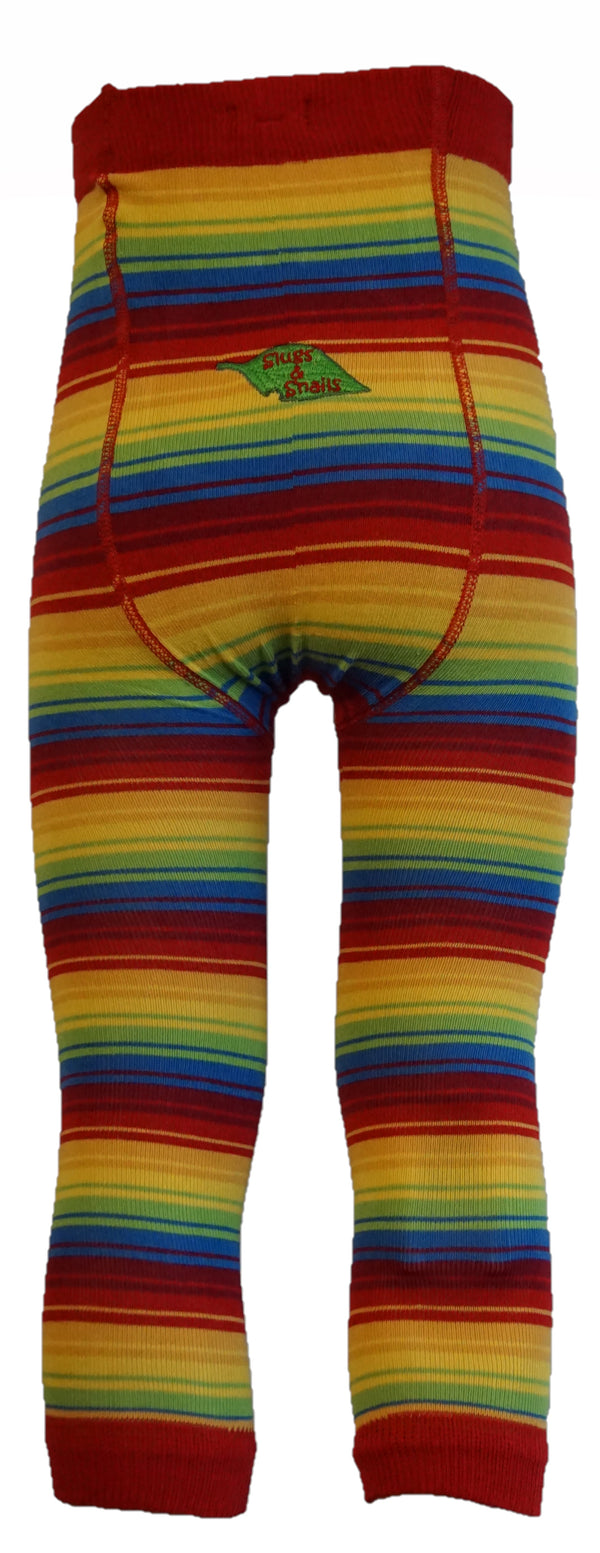 Slugs & Snails - Footless Tights - Rainbow Stripe