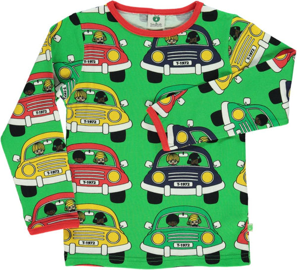 Smafolk - LS Tee - Car - Green