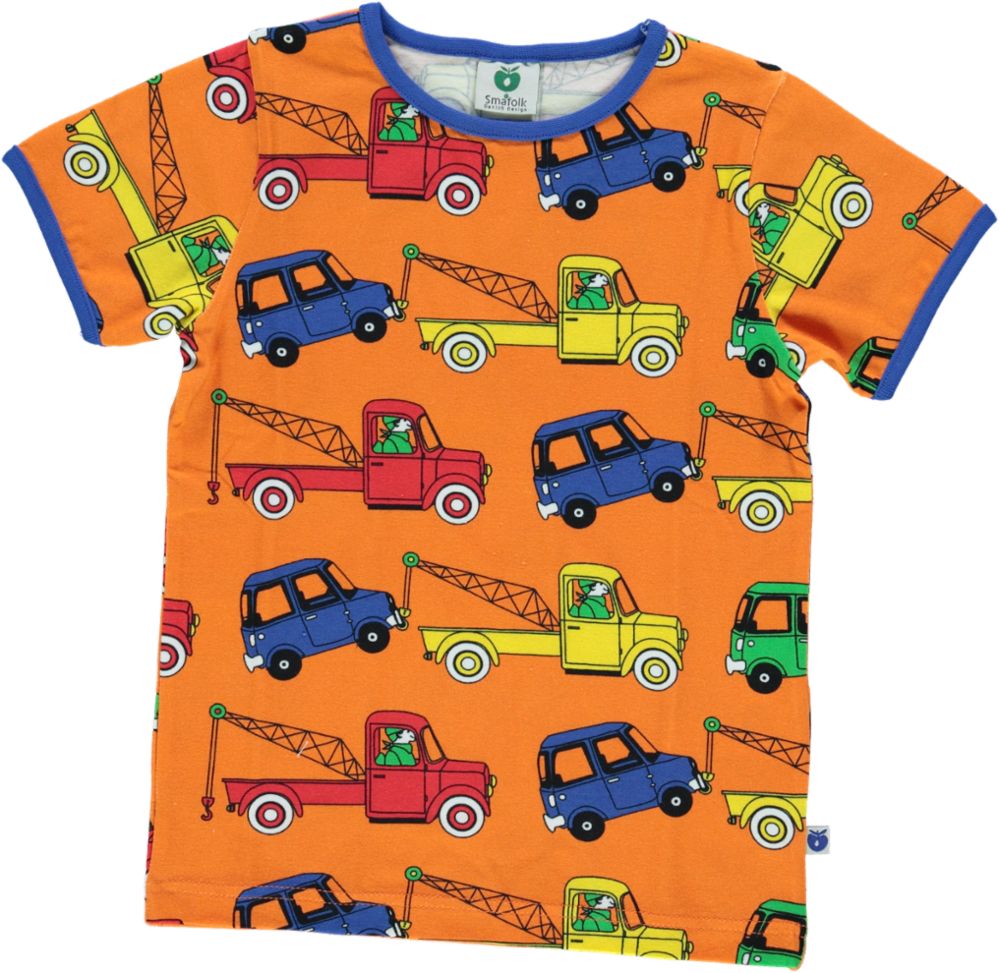 Smafolk - SS Tee - Cars - Orange