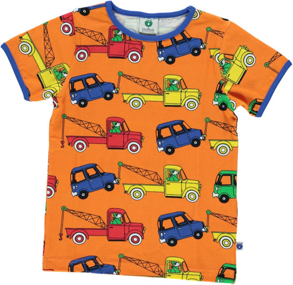 Smafolk - SS Tee - Cars - Orange