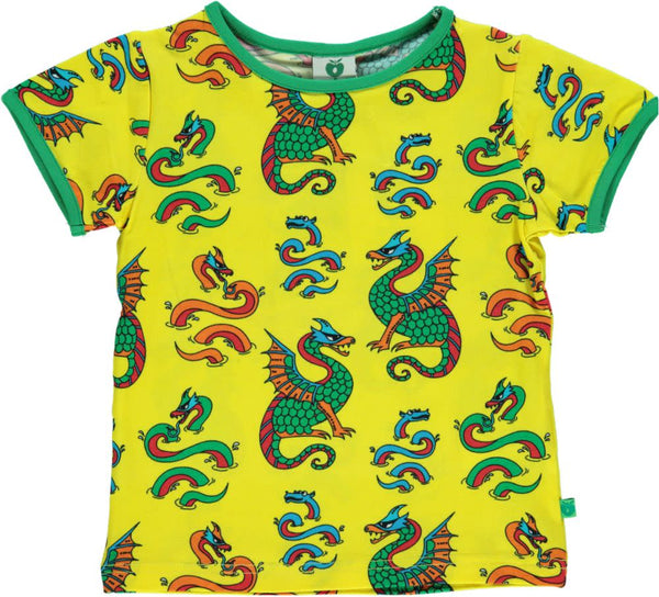 Smafolk - SS Tee - Dragon - Yellow