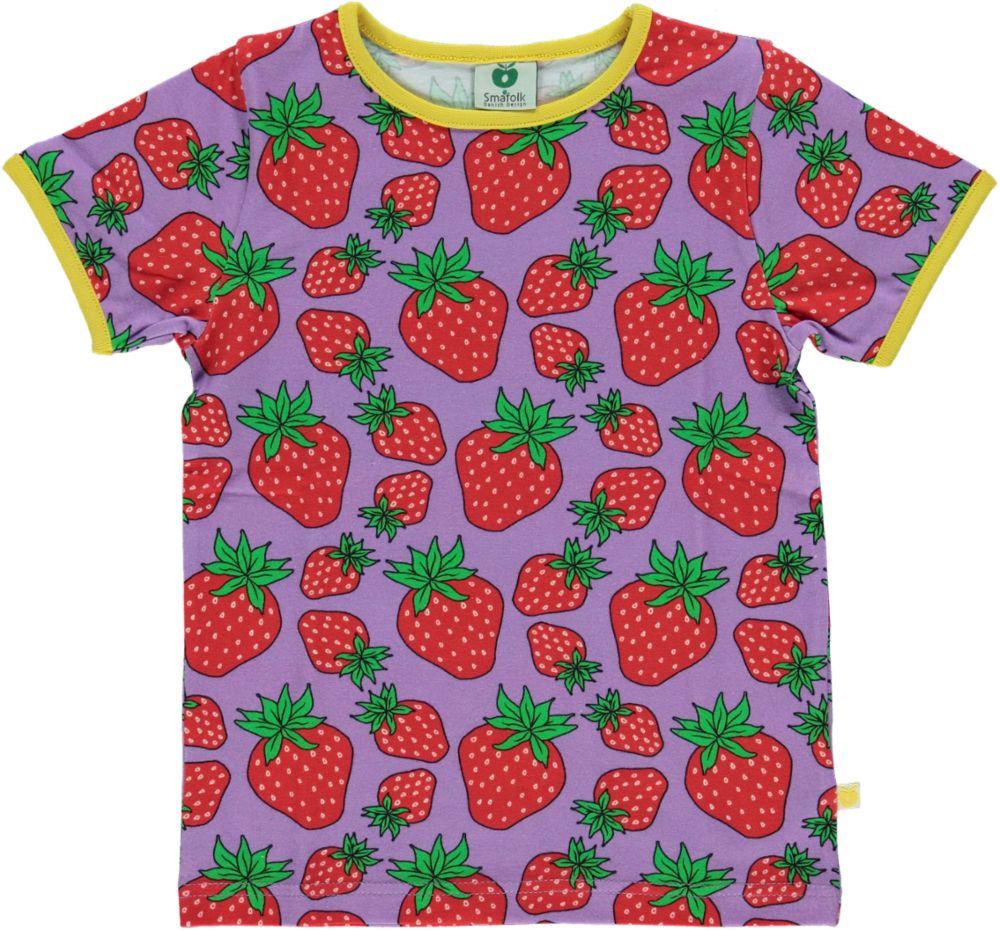 Smafolk - SS Tee - Strawberry - Viola