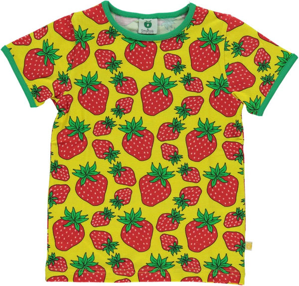 Smafolk - SS Tee - Strawberry - Yellow