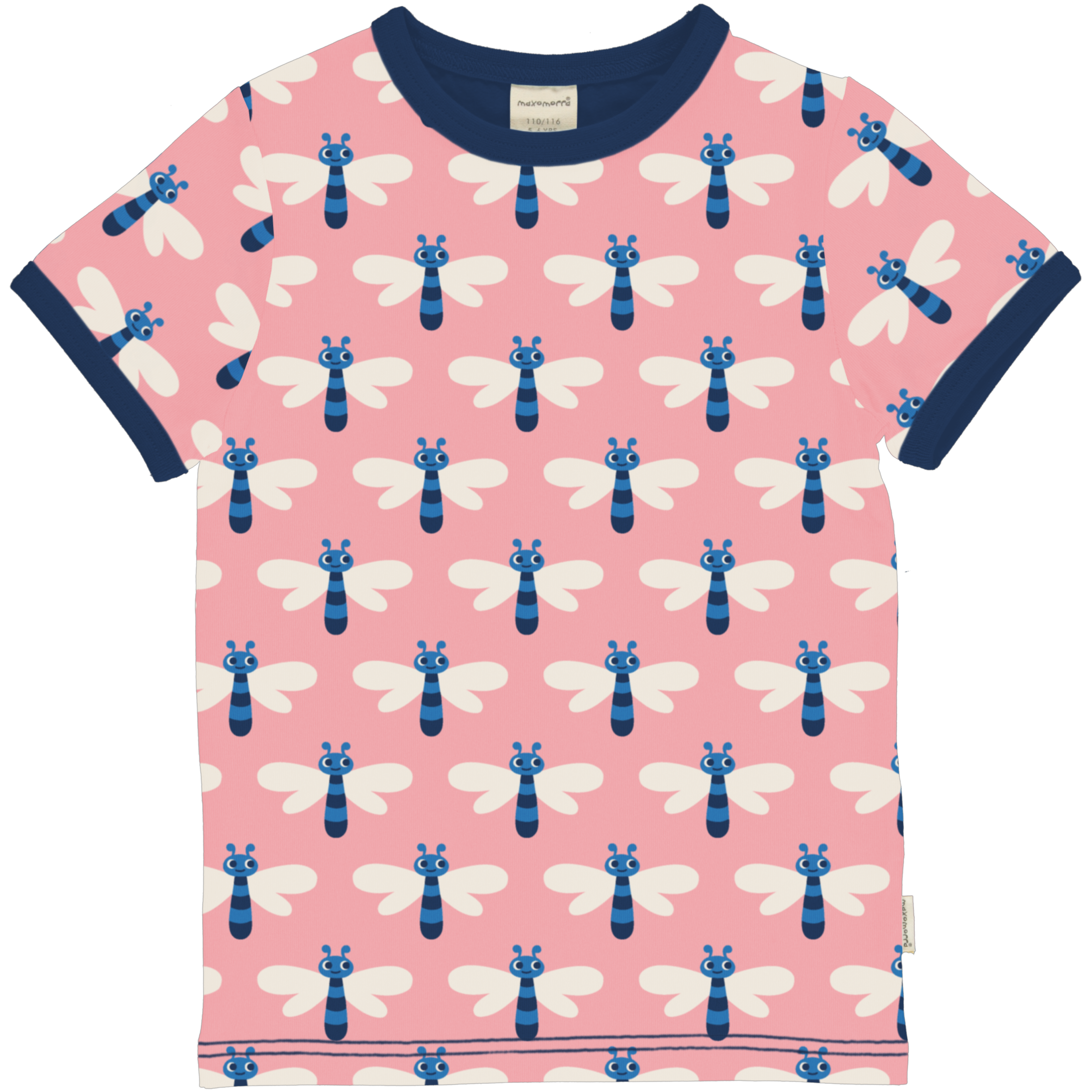 Maxomorra - SS Tee - Dragonfly ** LAST SIZE 86/92cm