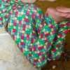 Coddi & Womple - Leggings - Rainbow Scales - Pink Cosmos