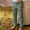 Coddi & Womple - Leggings - Rainbow Scales - Pink Cosmos