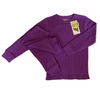 Slugs & Snails - Organic Waffles - LS Top - Plum