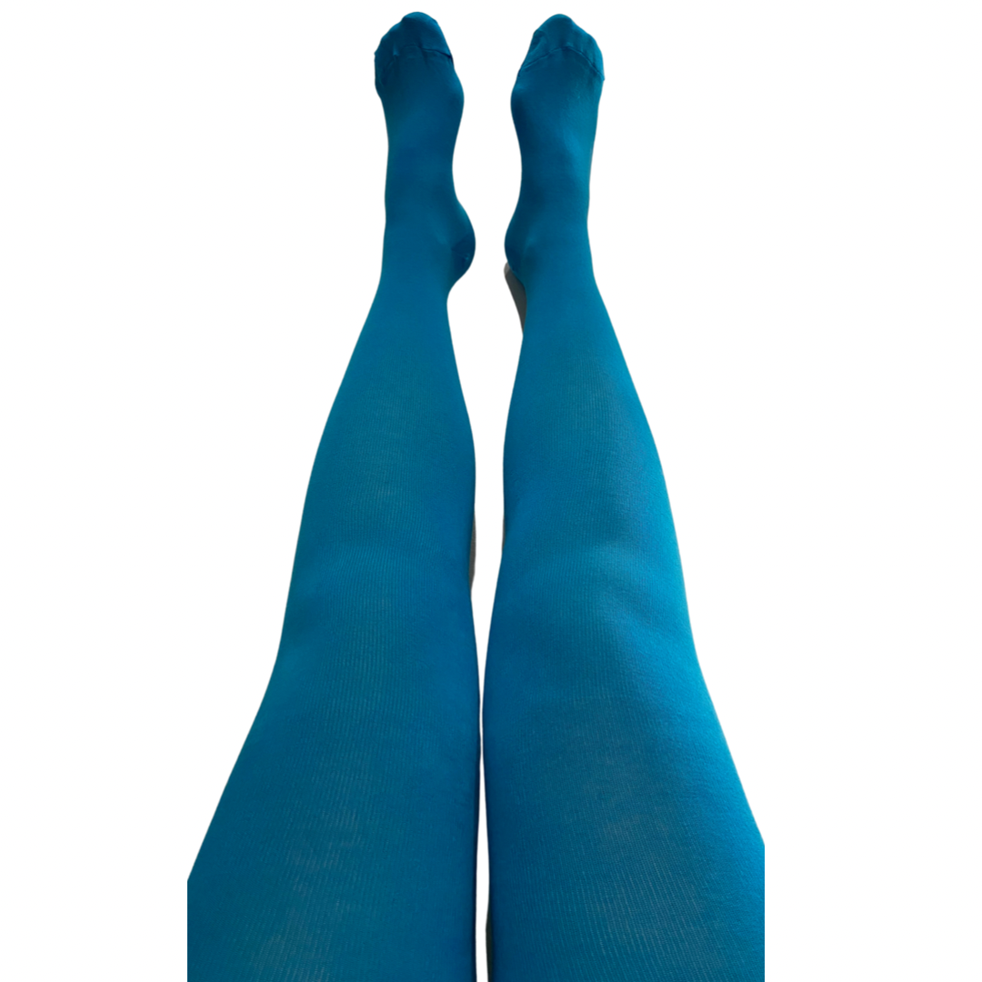 S & S Adult Tights - Block Colour - Turquoise ** LAST SZ S-M