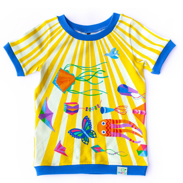 Merle Kids - SS Tee - Kites in the Sky