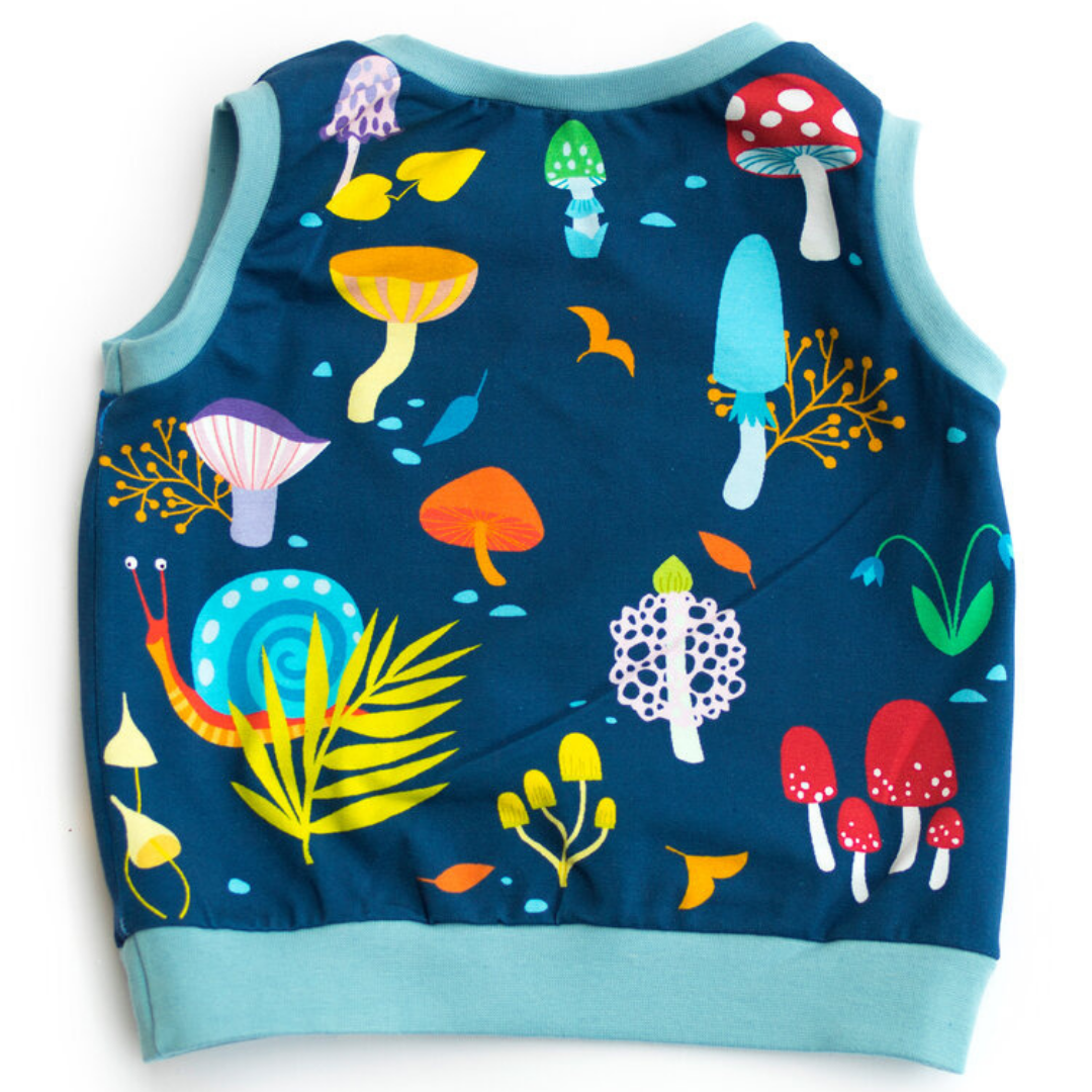 Merle Kids - Tank - Mushrooms in the Night