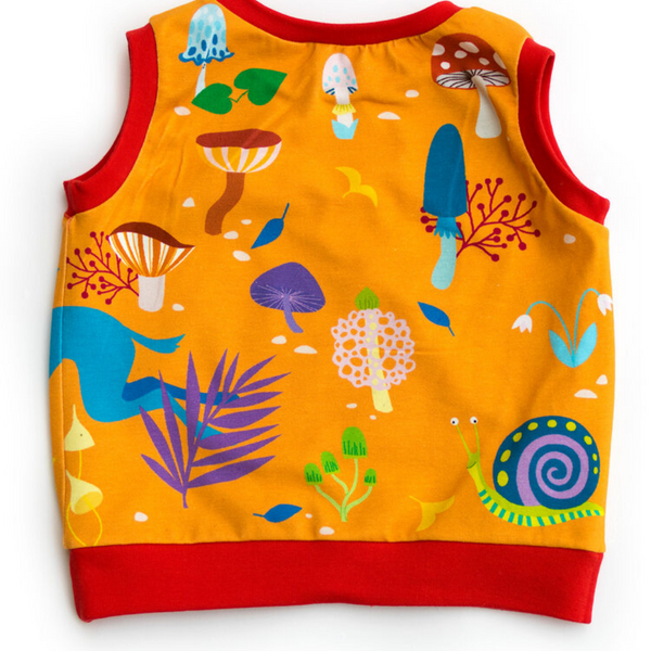 Merle Kids - Tank - The Hare and the Mushrooms