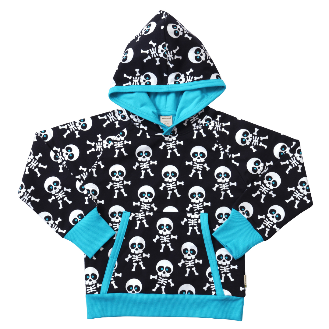 Maxomorra - Lined Hoodie - Classic Skeleton