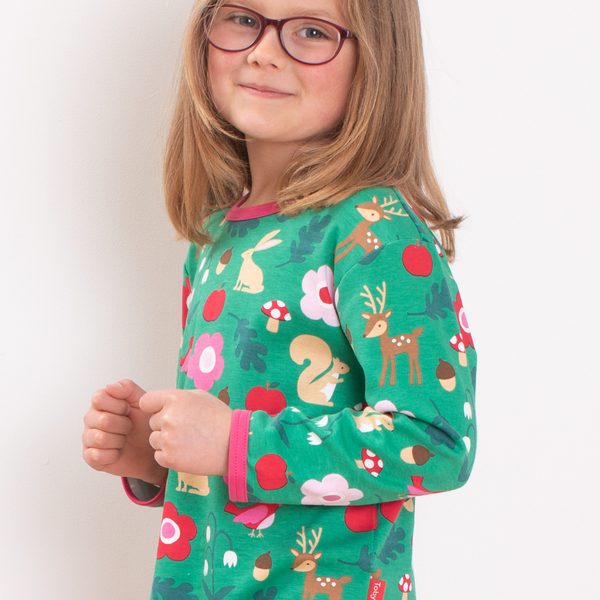 Toby Tiger - LS Tee - Organic Forest Adventure