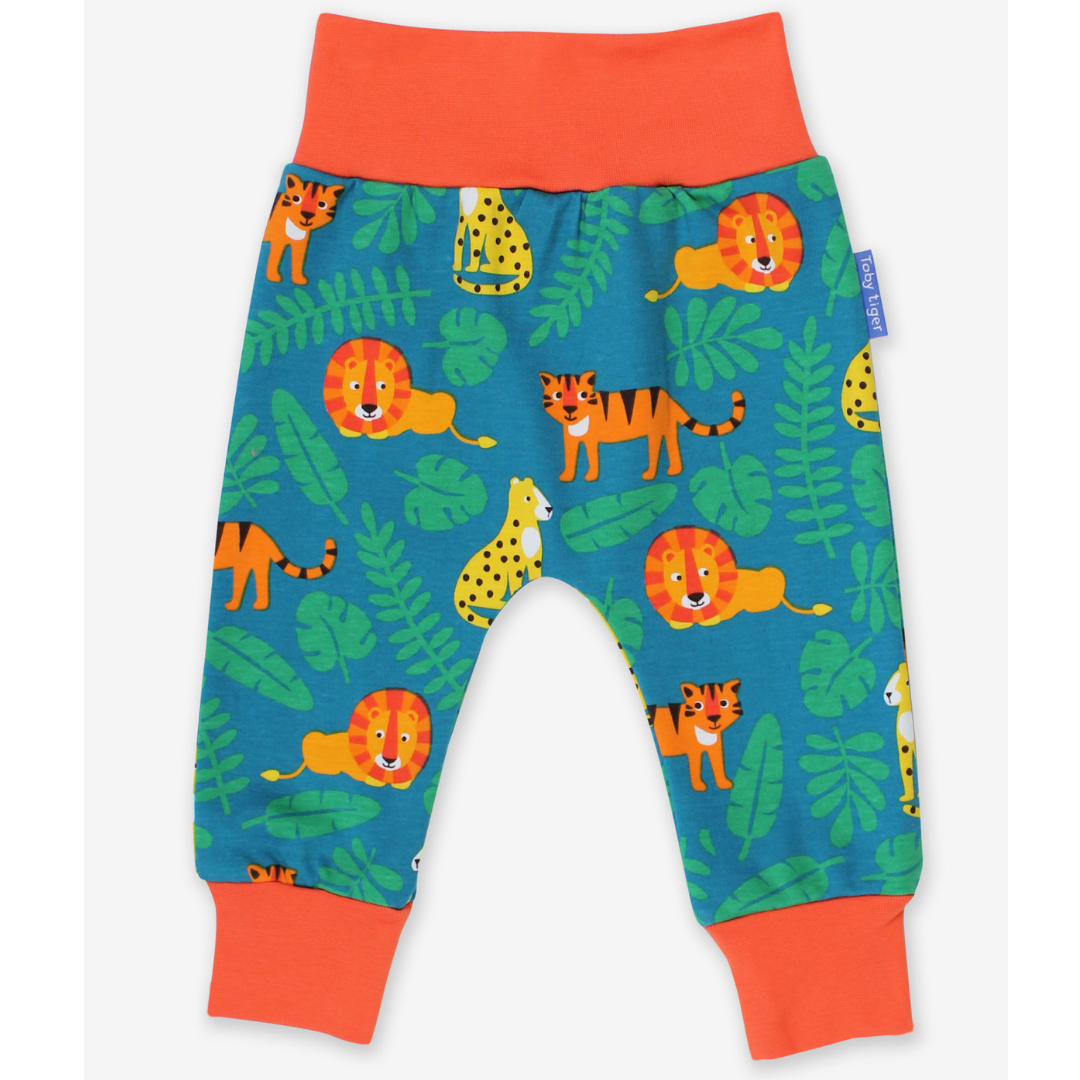 Toby Tiger - Yoga Pants - Organic Wild Cats