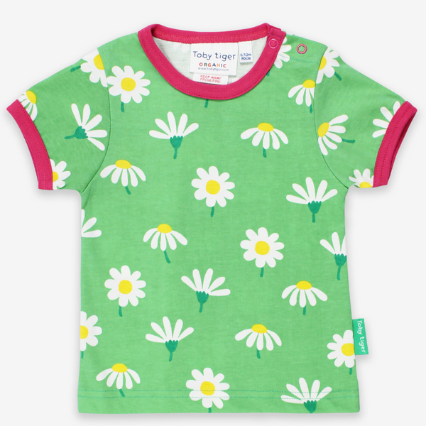 Toby Tiger - SS Tee - Organic Daisy