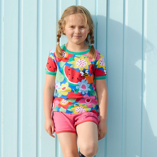 Toby Tiger - SS Tee - Organic Fruit Flower