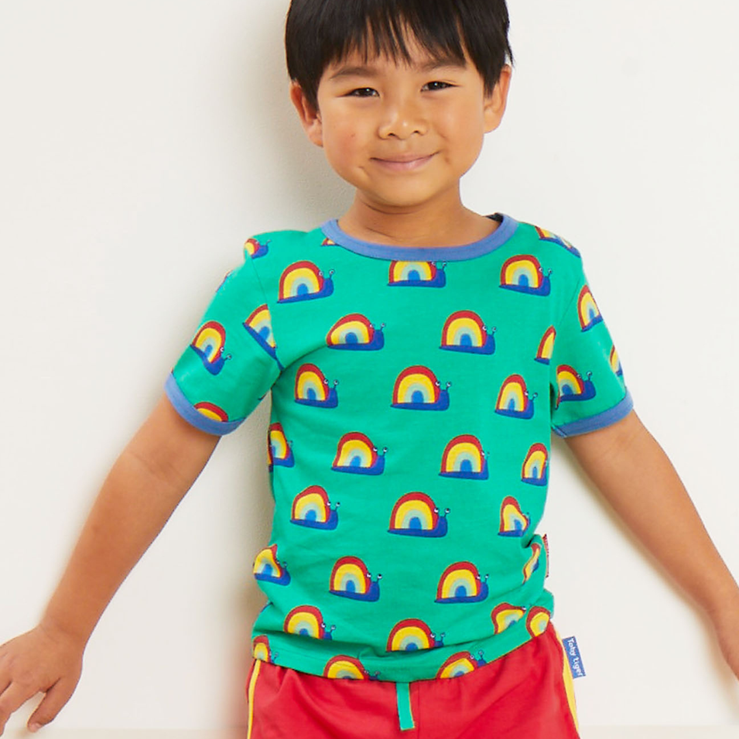Toby Tiger - SS Tee - Organic Snail