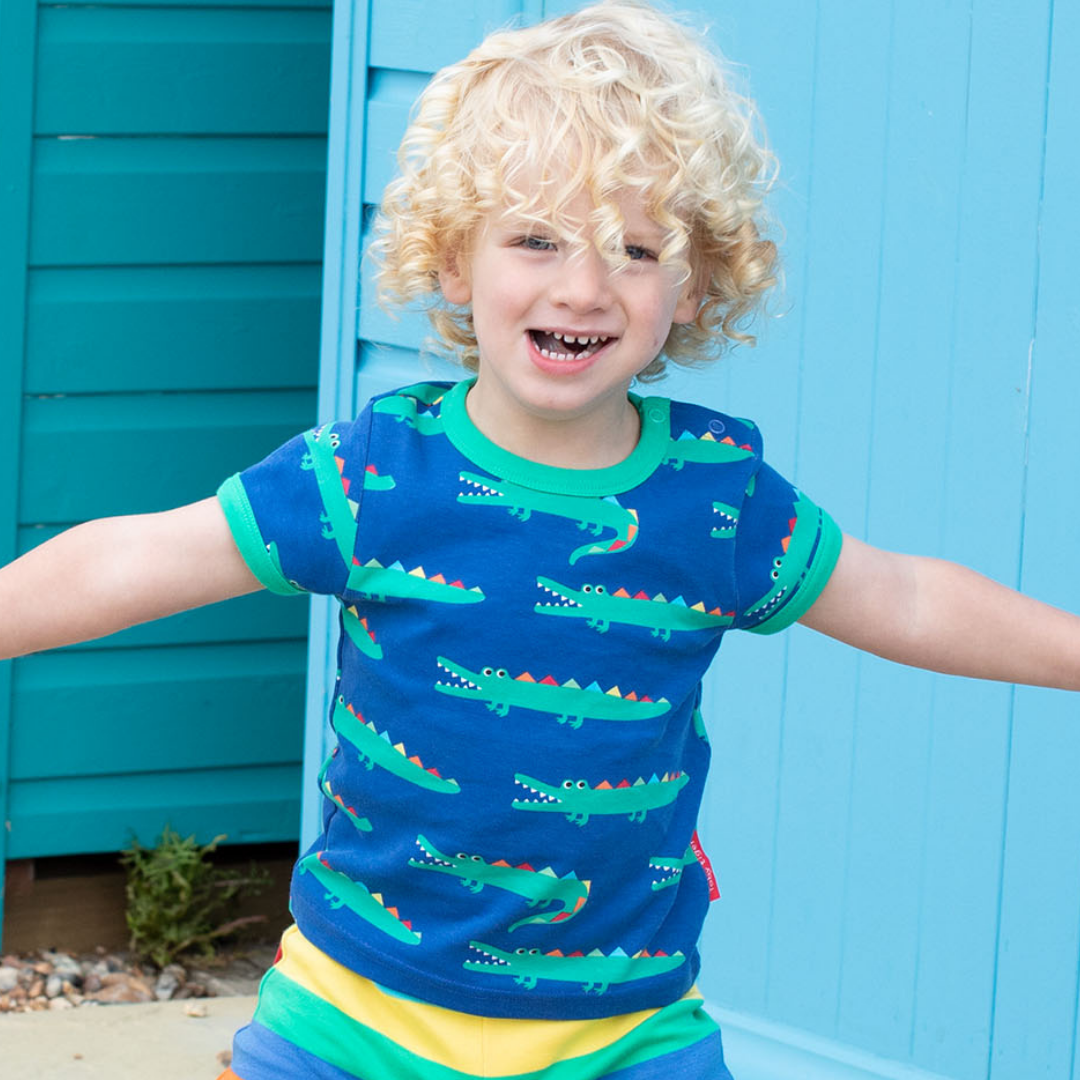 Toby Tiger - SS Tee - Organic Crocodile
