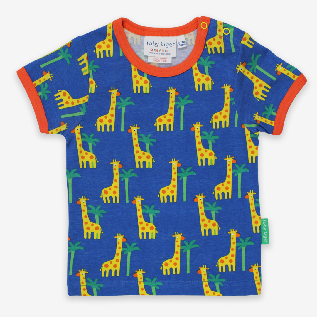Toby Tiger - SS Tee - Organic Giraffe