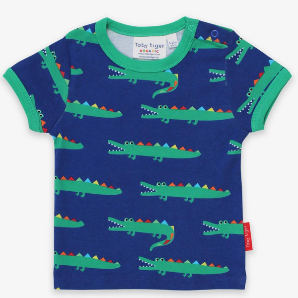 Toby Tiger - SS Tee - Organic Crocodile