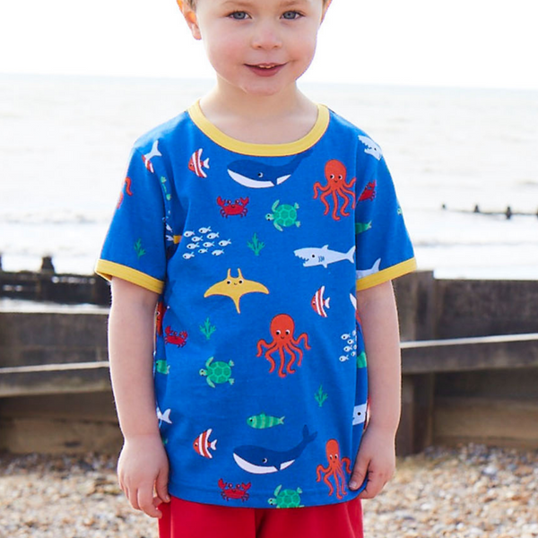 Toby Tiger - SS Tee - Organic Sealife