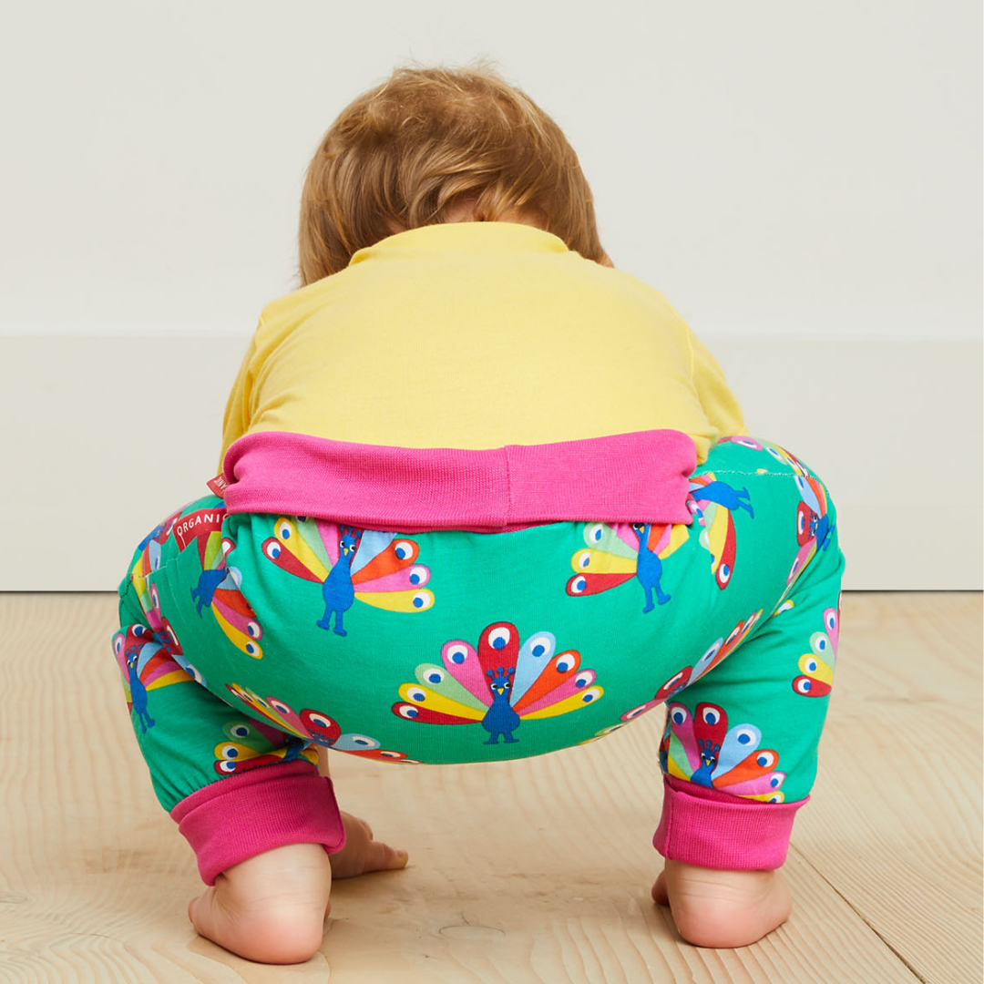 Toby Tiger - Yoga Pants - Organic Peacock