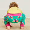 Toby Tiger - Yoga Pants - Organic Peacock
