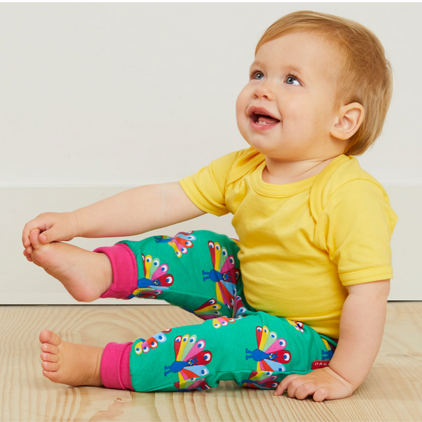 Toby Tiger - Yoga Pants - Organic Peacock