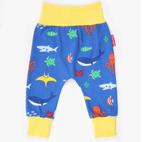 Toby Tiger - Yoga Pants - Organic Sealife