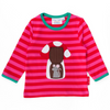 Toby Tiger - LS Tee - Organic Mouse and Mushroom Applique