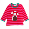 Toby Tiger - LS Tee - Organic Mouse and Mushroom Applique