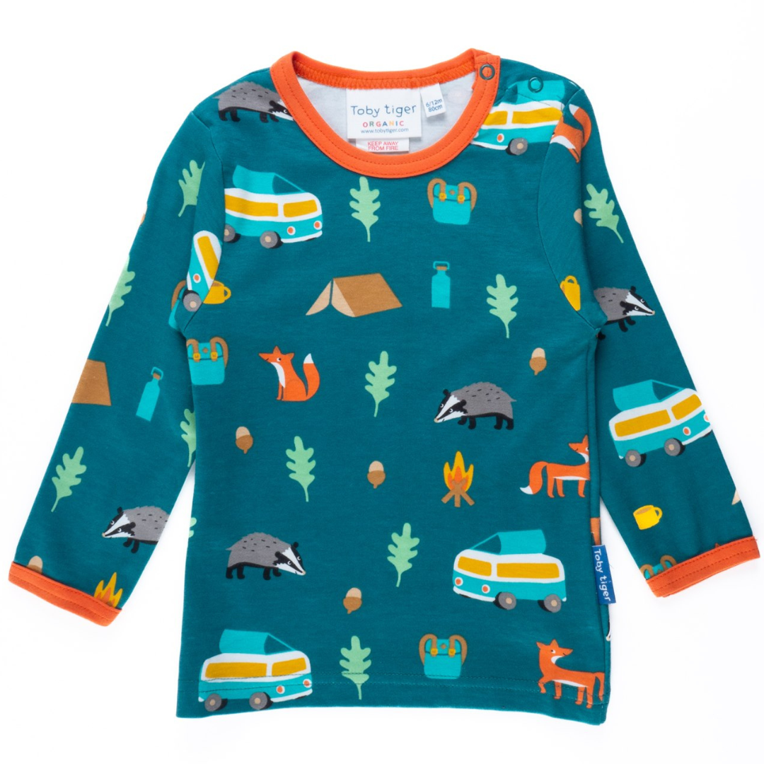 Toby Tiger - LS Tee - Organic Campervan