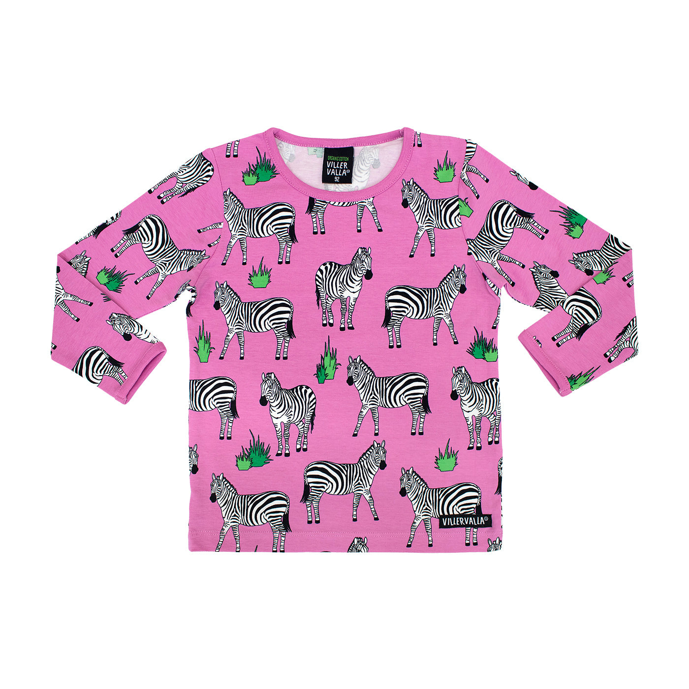 Villervalla - LS Tee - Zebra