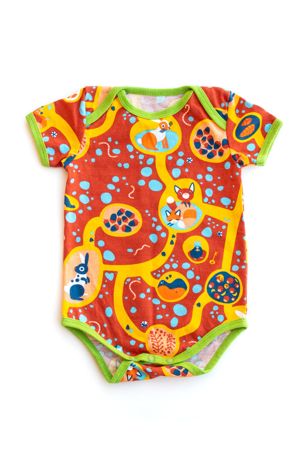 Merle Kids - SS Bodysuit - Underground