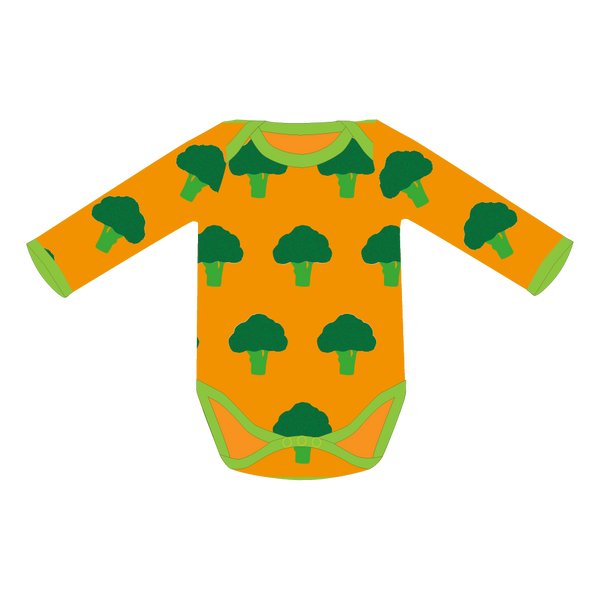 pikolo - LS Bodysuit - Broccoli ** LAST SZ 74cm
