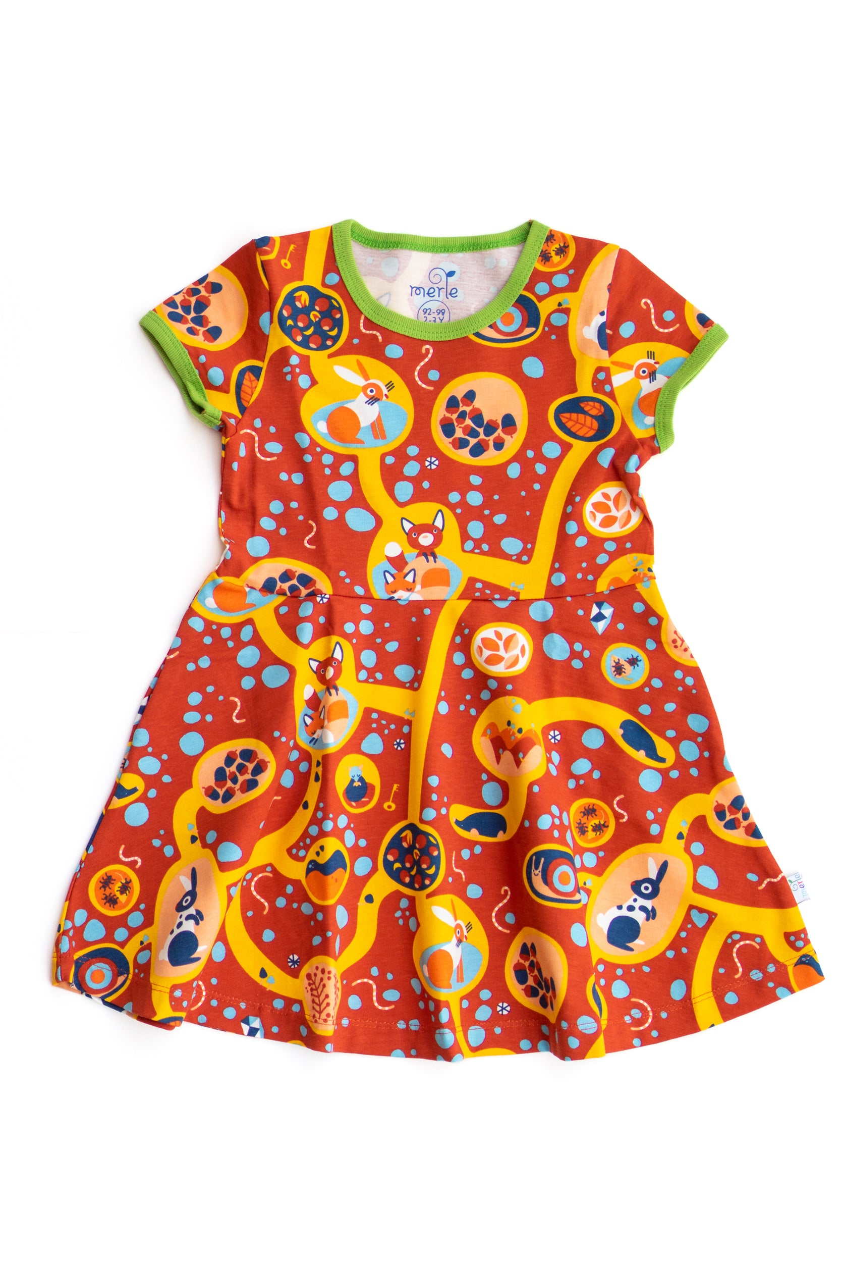 Merle Kids - SS Skater Dress - Underground