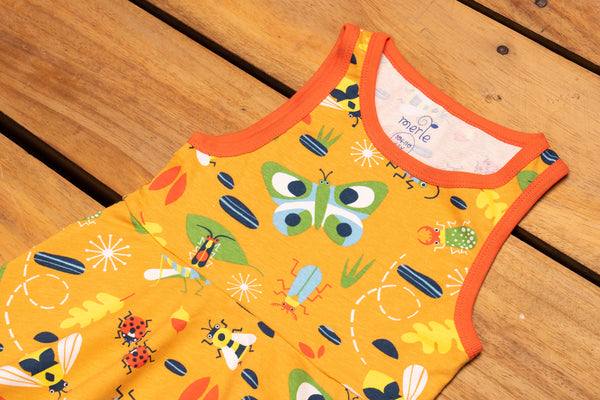 Merle Kids - Sleeveless Skater Dress - Critters