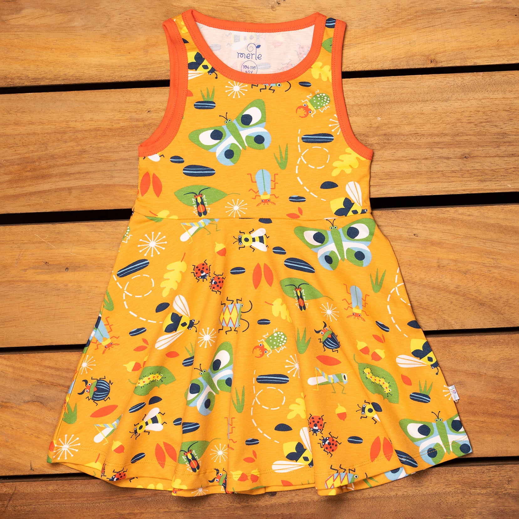 Merle Kids - Sleeveless Skater Dress - Critters